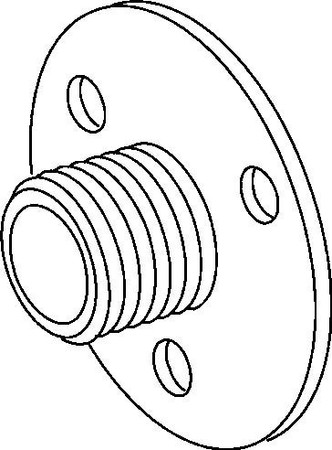 Wheel nipple for luminaire  365