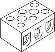 Single- and multi-pole terminal strip  127.G