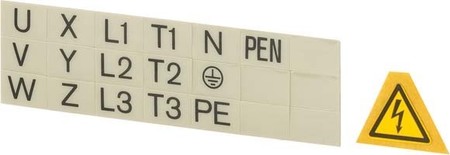 Labelling for terminal block  217294