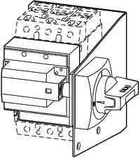 Handle for power circuit breaker Red 266674