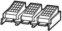 Phase separation plate for power circuit breaker Low 266774