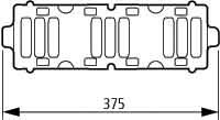 Busbar support 3 1600 A 50 mm 065366