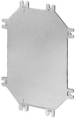 Mounting plate for distribution board 205 mm 330 mm Steel 029201