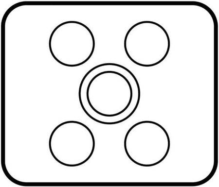 Gland plate for small distribution boards/switchgear cabinets  0