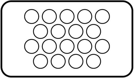 Gland plate for small distribution boards/switchgear cabinets  0