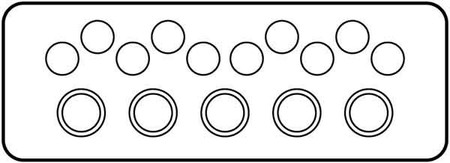 Gland plate for small distribution boards/switchgear cabinets  0