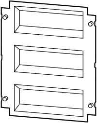 Cover for distribution board  055869