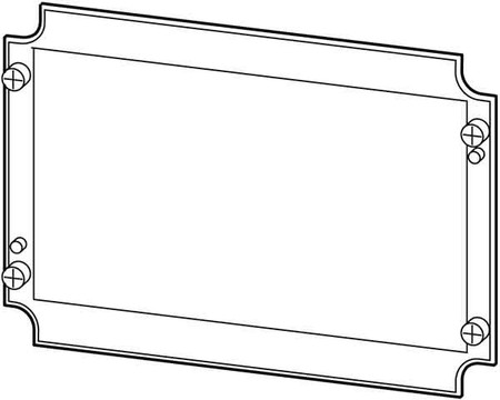 Cover for distribution board  048751