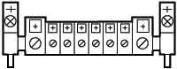 Accessories for small distribution board Other 055870