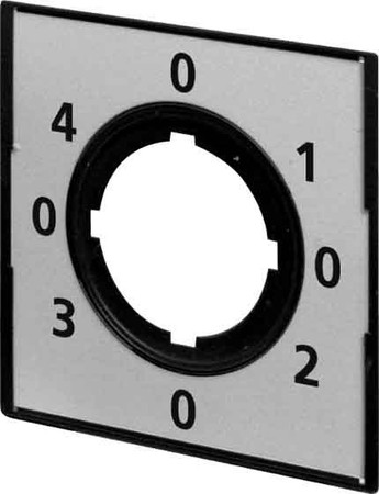 Text plate for control circuit devices Other Other White 279435