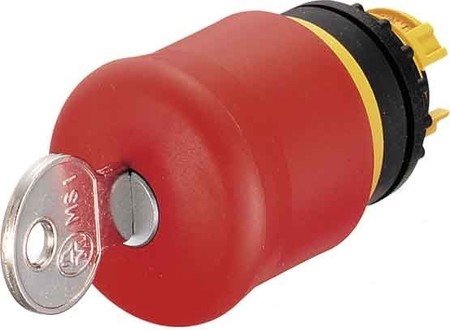 Front element for mushroom push-button Red Round 38 mm 111771