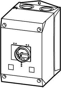 Empty enclosure for switchgear Plastic 160 mm 240 mm 225525