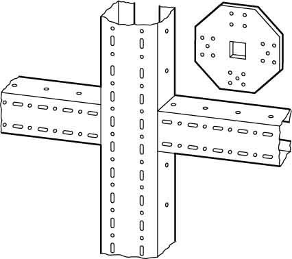 Component for arrangement / baying system (switchgear cabinet)  