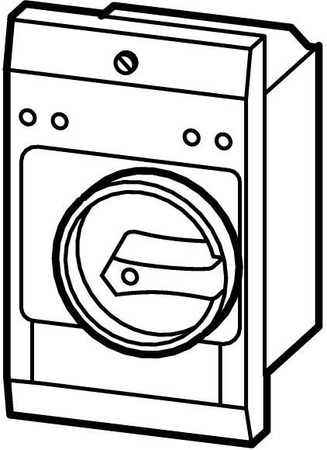 Empty enclosure for switchgear Plastic 85 mm 129 mm 072907