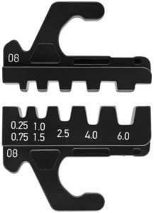 Crimp tool cable lugs, cable end sleeves, screen connection  97 