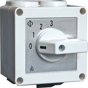 Three-stage switch Basic element with complete housing S 123