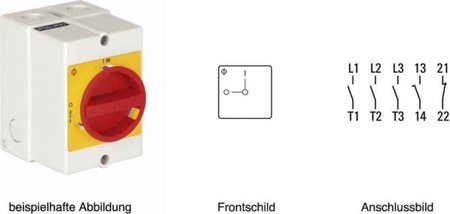 Off-load switch 3 KG41 T203/40 KL11V