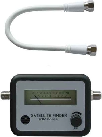 Measure-/test device for communication technique Coax SATF