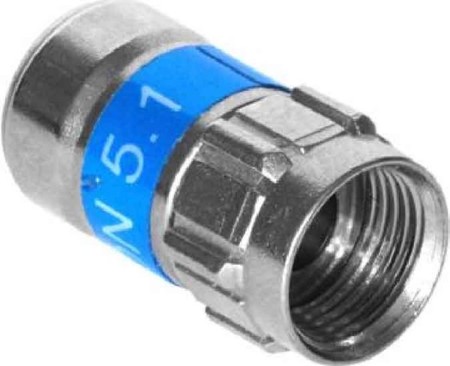 Coax connector Plug F F 7-51 KRSELF INSTALL