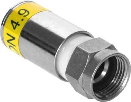 Coax connector Plug F F 7-49 KRCOMP