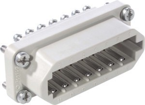 Contact insert for industrial connectors Bus 10491100