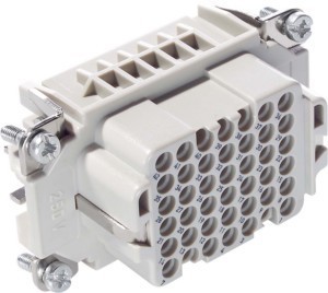 Contact insert for industrial connectors Bus 11286100