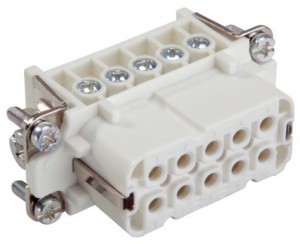 Contact insert for industrial connectors  10441100