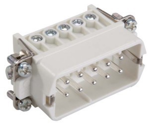 Contact insert for industrial connectors  10440100