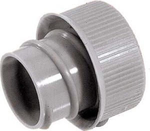 Screw connection for protective plastic hose  52023410