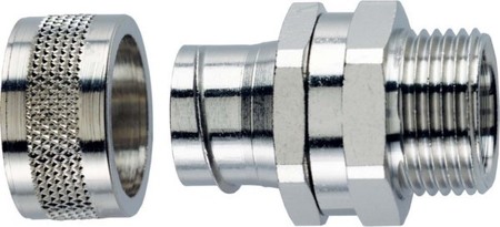Screw connection for protective metallic hose  55502750