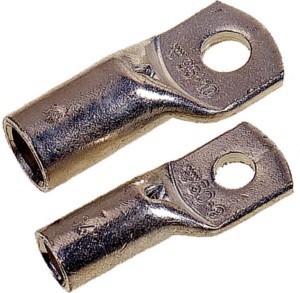 Tube cable lug for copper conductors 10 Straight 61796840