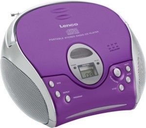 Radio recorder  SCD-24 purple