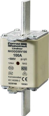 Low Voltage HRC fuse NH3 224 A 500 V 1B373.000000