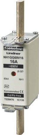 Low Voltage HRC fuse NH1 20 A 690 V 1C137.000000