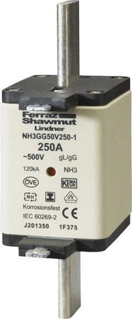 Low Voltage HRC fuse NH3 315 A 500 V 1F379.000000