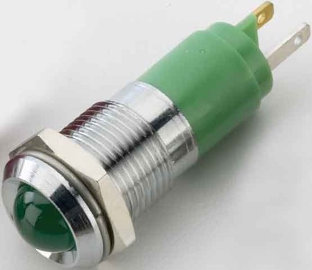 Indicator light complete 1 Green LED 17-210351