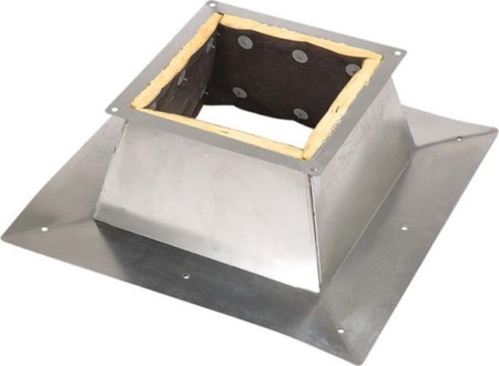 Ventilator mounting material Steel plate Roof 0093.0887