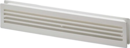 Grille for ventilation systems Plastic White Door 0151.0126