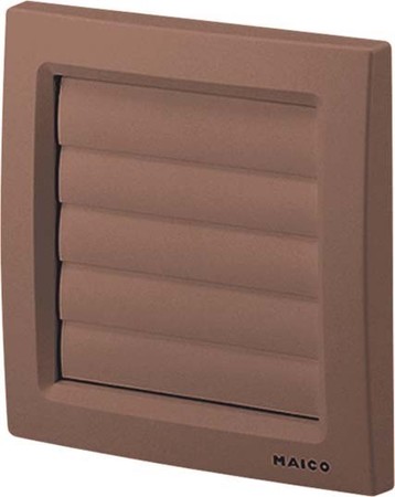 Shutter for ventilation system Plastic Brown Brown 0059.0957