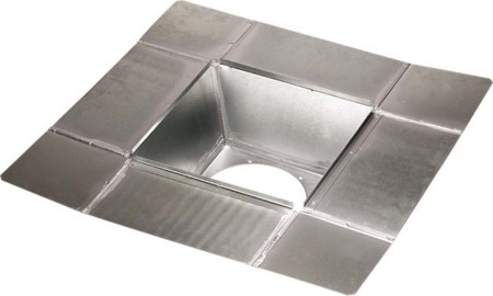 Ventilator mounting material Steel plate Roof 0092.0287