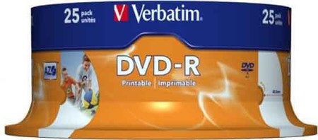 Digital memory medium DVD-R 120 min 43538