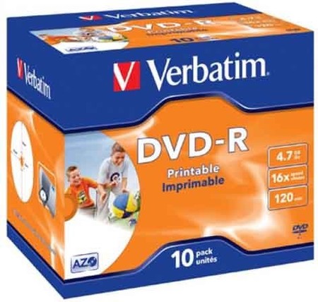 Digital memory medium DVD-R 120 min 43521