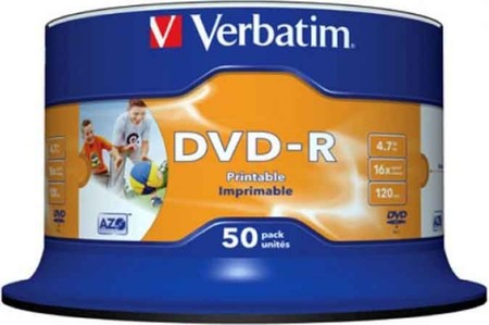 Digital memory medium DVD-R 120 min 43533