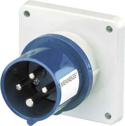 CEE plug for mounting on machines and equipment 32 A 4 838