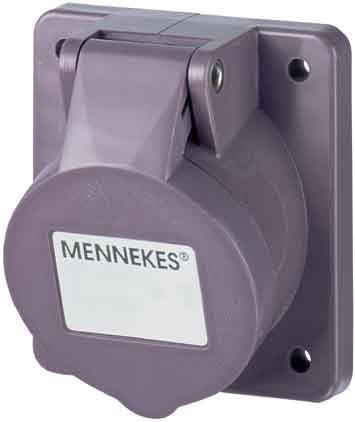 Panel-mounted CEE socket outlet 16 A 3 2845