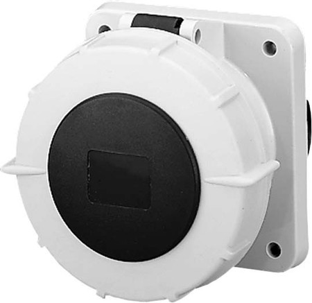 Panel-mounted CEE socket outlet 63 A 4 1125A