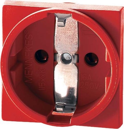 Equipment mounted socket outlet (SCHUKO) Plastic 11513K