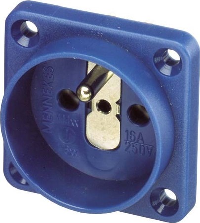 Equipment mounted socket outlet (SCHUKO) Plastic 11681