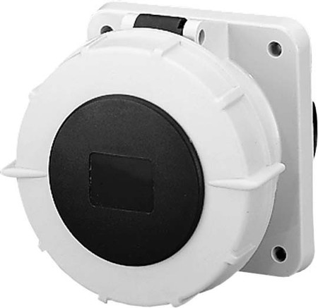 Panel-mounted CEE socket outlet 125 A 4 1458