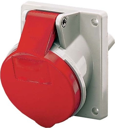 Panel-mounted CEE socket outlet 16 A 3 1464